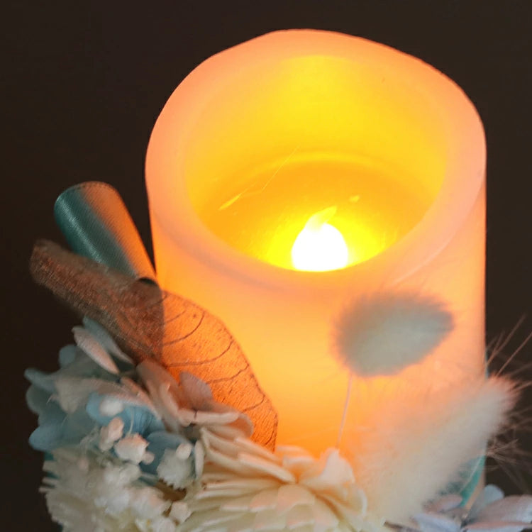 枯れない 仏花 プリザーブドフラワー 電池式